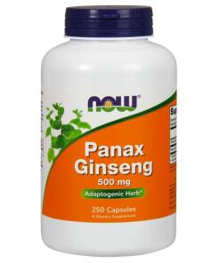 Panax Ginseng, 500 mg - 250 kapsúl