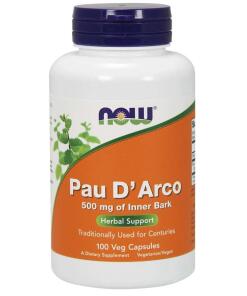 Pau D'Arco, 500 mg - 100 rastlinných kapsúl