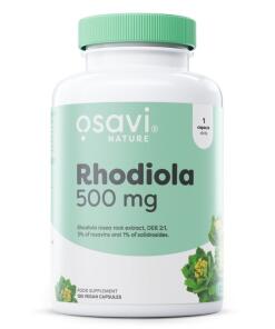 Rhodiola, 500 mg - 120 vegánskych kapsúl