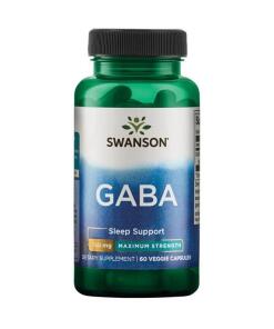 GABA, 750 mg maximálnej sily - 60 kapsúl