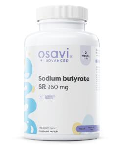 Natrium-butyrát SR, 960 mg - 120 veganských kapsúl