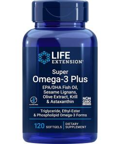 Super Omega-3 Plus - 120 mäkkých kapsúl