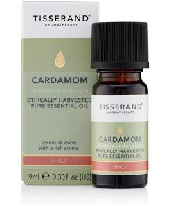 Tisserand Aromatherapy - TISSERAND AROMATHERAPY Kardamóm Elettaria Cardamomum Eticky Zberaný (9 ml / 0,3 fl. oz.)