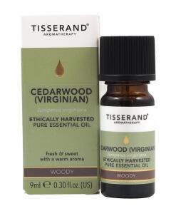 Tisserand Aromatherapy - TISSERAND AROMATHERAPY Cedrové drevo (Virgínske) Juniperus Virginiana Eticky Zberané (9 ml / 0,3 fl. oz.)