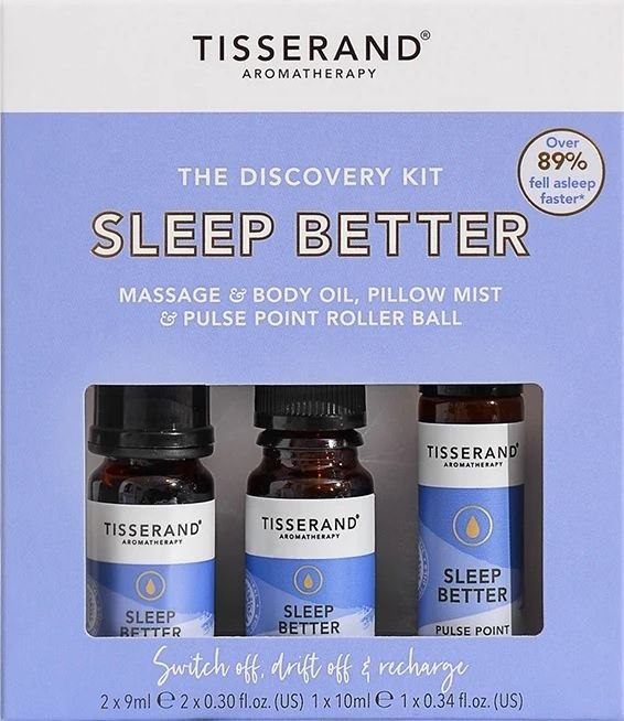 Tisserand Aromatherapy - TISSERAND AROMATHERAPY Sada pre lepší spánok Discovery Kit (2 x 9 ml, 1 x 10 ml)