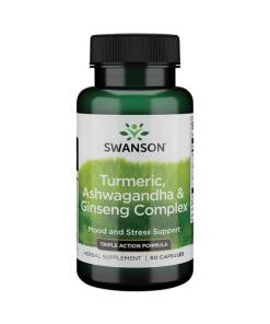Kurkuma, Ašvaganda a Ženšenový komplex - 60 kapsúl
