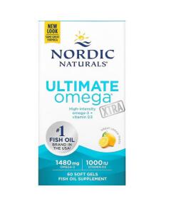 Ultimátne Omega Xtra, 1480 mg Citrón - 60 mäkkých kapsúl