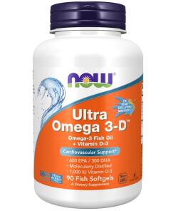 Ultra Omega 3-D s vitamínom D-3 - 90 mäkkých kapsúl