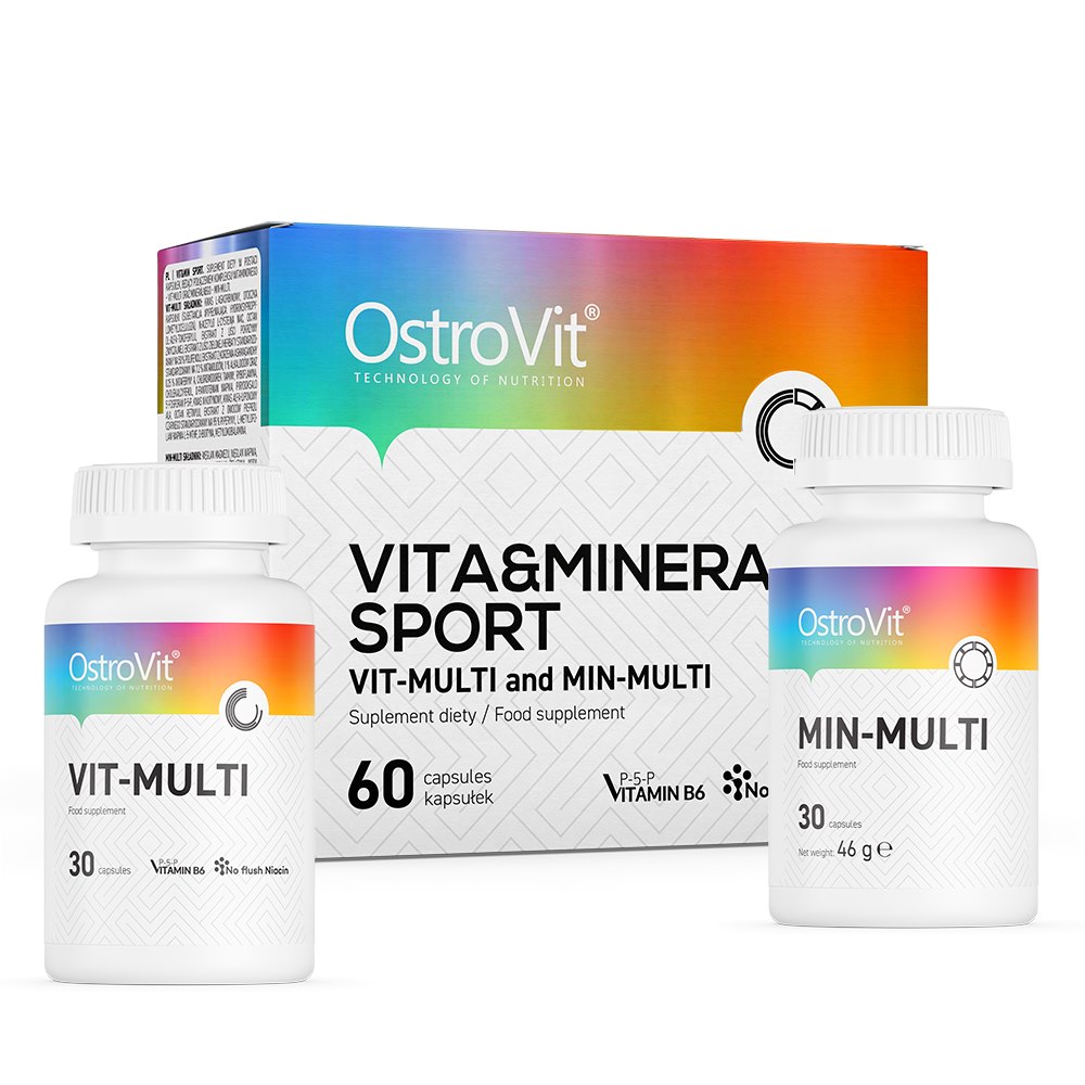 OstroVit - VITA&MINERÁLY Sport - 60 kapsúl
