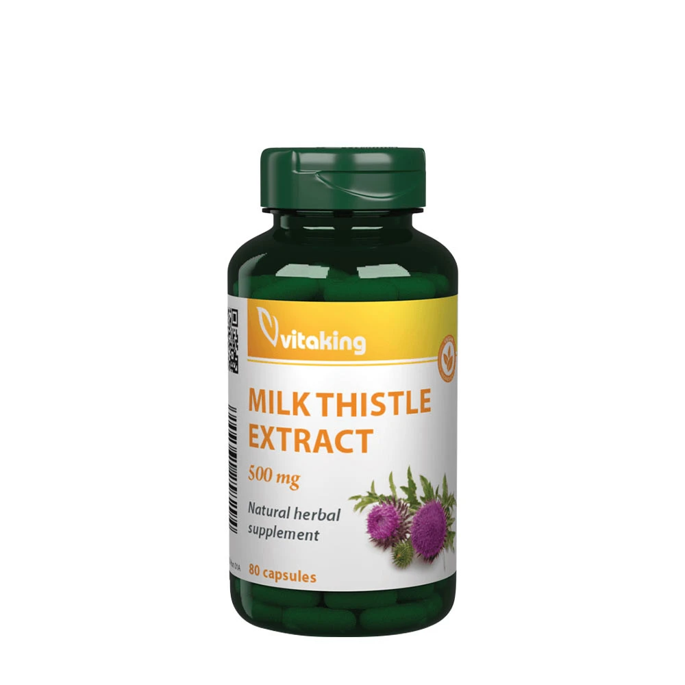 Vitaking - Extrakt z mliečneho bodliaka 500 mg (80 kapsúl)