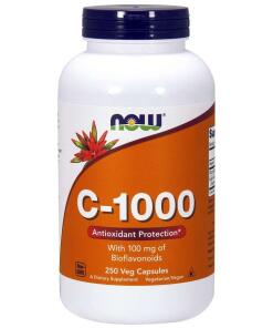 Vitamín C-1000 s 100 mg bioflavonoidov - 250 kapsúl