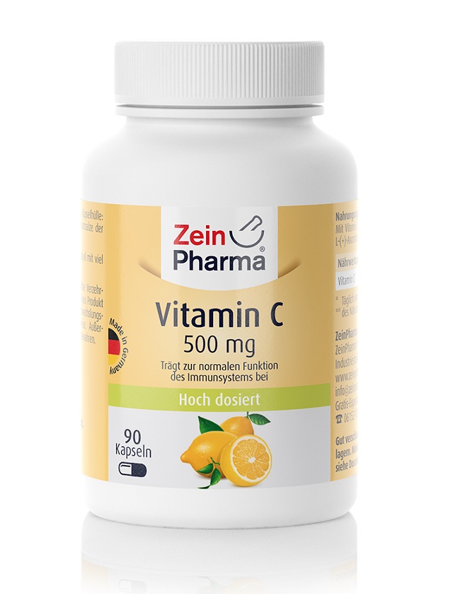 Vitamín C, 500 mg - 90 kapsúl