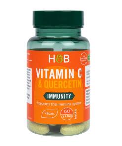 Holland & Barrett - Vitamín C & Kvercetín - 60 tabliet