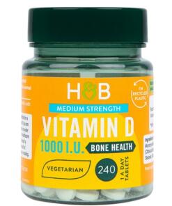 Vitamín D, 25 mcg - 240 tabliet
