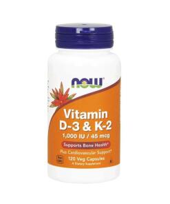 Vitamín D3 & K2 - 120 kapsúl