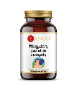Yango - YANGO Vlasy, Koža, Nechty s Ašvagandhou (90 kapsúl)