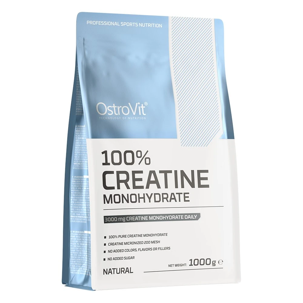 OstroVit - 100% kreatín monohydrát, prírodný - 1000g