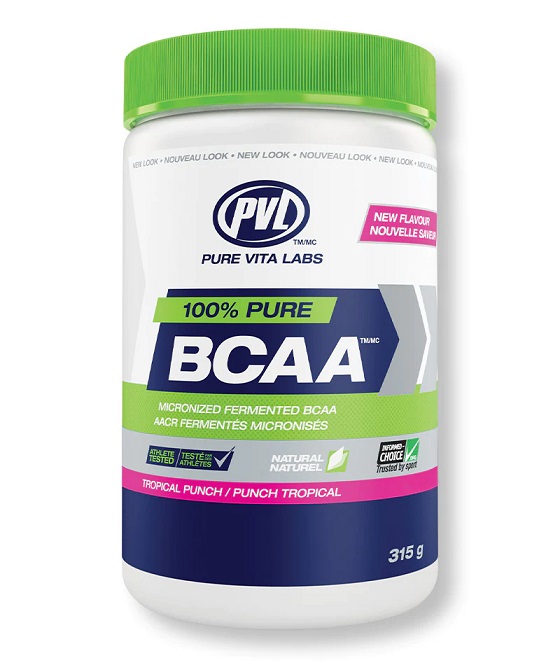 100% Čisté BCAA, Tropický Punč - 315g