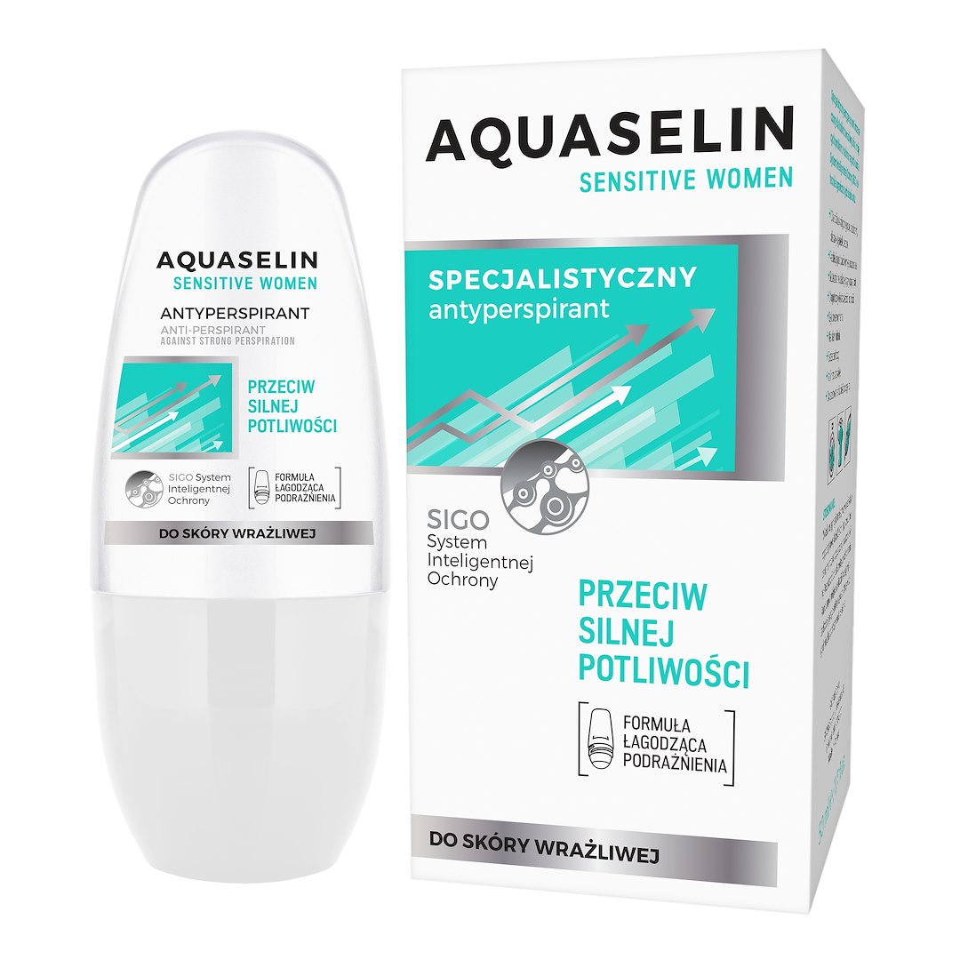 Aquaselin - AQUASELIN Sensitive Women Specialist antiperspirant roll-on (50 ml)