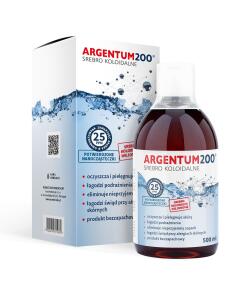 Aura Herbals - AURA HERBALS Koloidné striebro 25 ppm, Argentum 200, tonikum (500 ml)