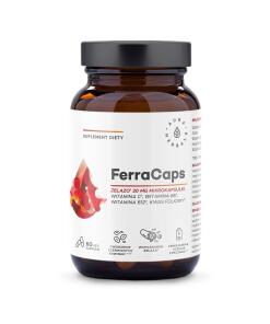 Aura Herbals - AURA HERBALS FerraCaps Železo (60 kapsúl)