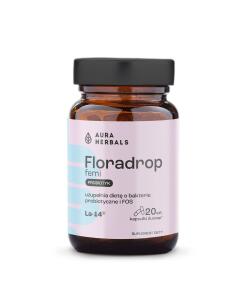Aura Herbals - AURA HERBALS Floradrop femi, probiotikum pre ženy (20 kapsúl)