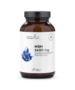 Aura Herbals - AURA HERBALS MSM 1400 mg, organická síra (120 kapsúl)