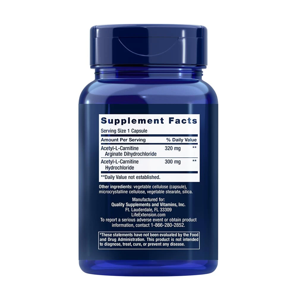 Acetyl-L-karnitín arginát - 90 vcaps – Obrázok 3