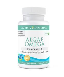Alger Omega, 715 mg Omega-3 - 60 mäkkých kapsúl