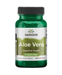 Aloe Vera, 25 mg - 100 mäkkých kapsúl