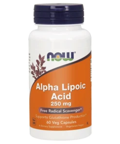 Alfa-lipoová kyselina, 250 mg - 60 kapsúl
