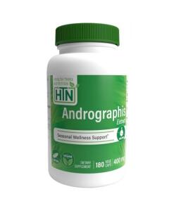Andrografis extrakt, 400 mg - 180 kapsúl veganských