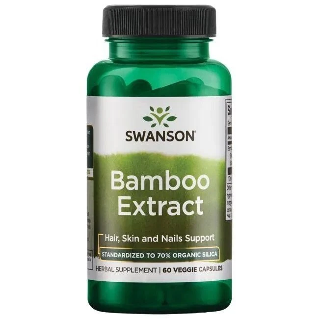 Bambusový extrakt - 60 vegánskych kapsúl