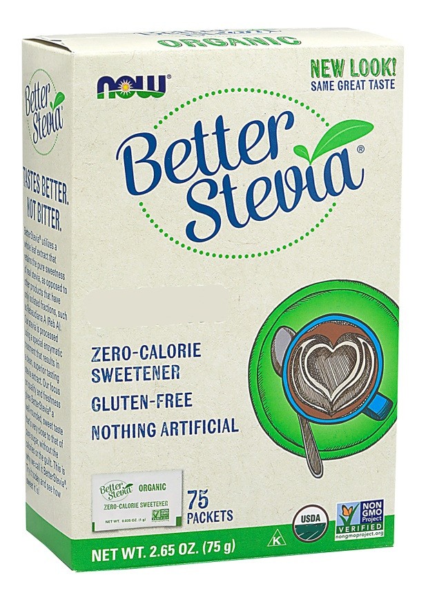 Bedre Stevia balíčky, organické - 75 balíčkov