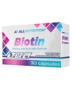 Biotín, 5000mcg - 30 kapsúl
