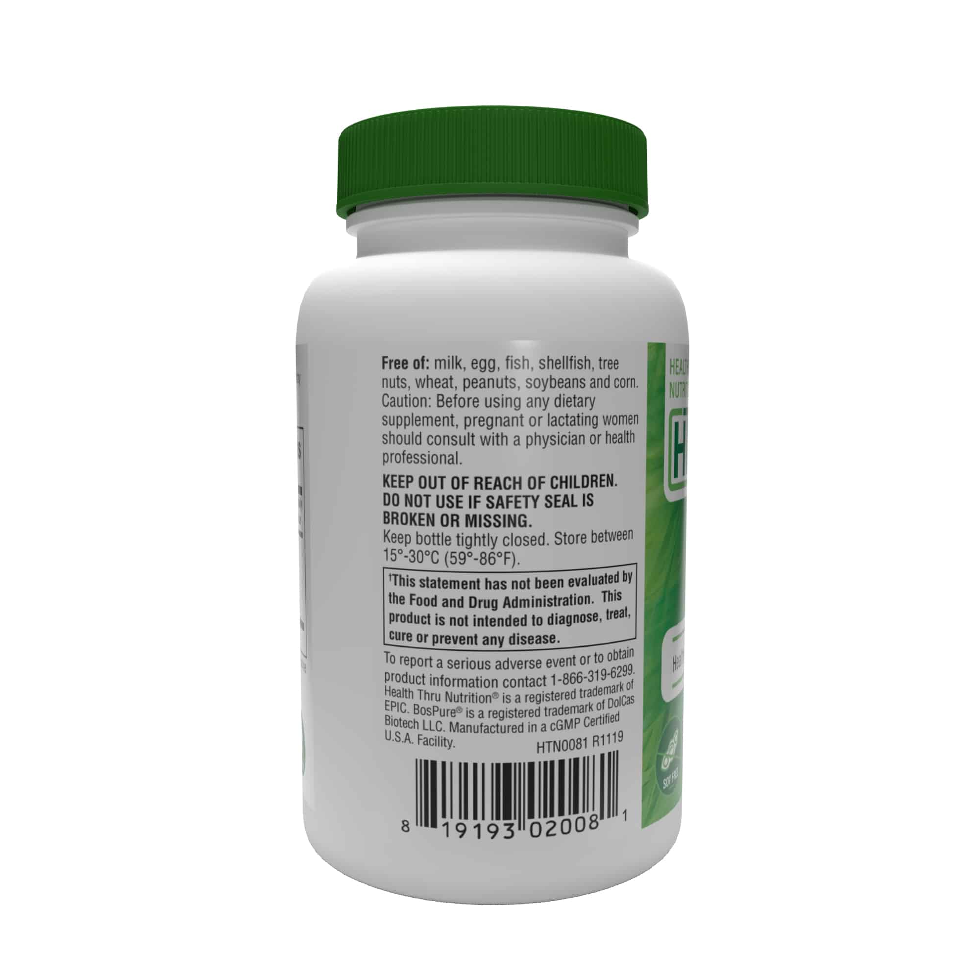 Boswellia Natural BosPure, 300 mg - 60 rastlinných kapsúl – Obrázok 2