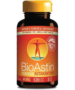 Cyanotech Co - CYANOTECH CO Bioastin - astaxantín, 4 mg (120 kapsúl)