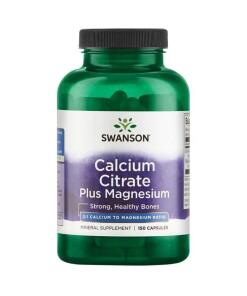 Citrát vápenatý plus horčík - 150 kapsúl