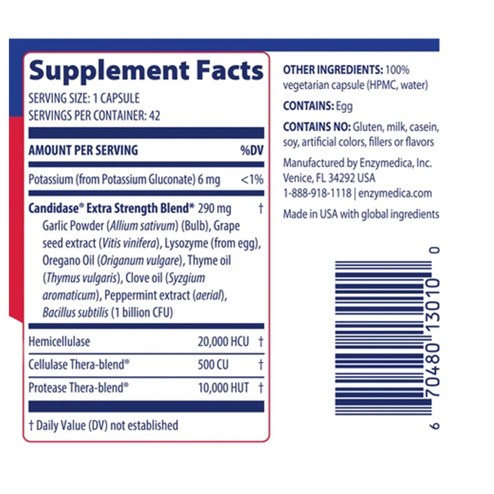 Candidase Extra Strength - 42 kapsúl – Obrázok 5