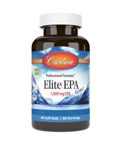 Carlson Labs Elite EPA Gems 1000 mg, 60 mäkkých kapsúl