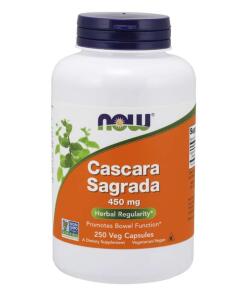 Cascara Sagrada, 450 mg - 250 vegetariánskych kapsúl