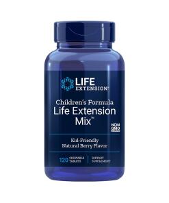 Detský doplnok Life Extension Mix, prírodná bobuľová príchuť - 120 žuvacích tabliet