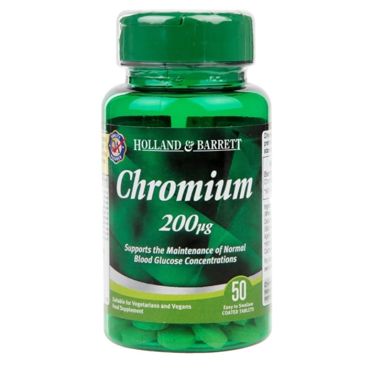 Chróm, 200 mcg - 50 tabliet