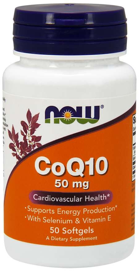 CoQ10 s obsahom selénu a vitamínu E, 50 mg - 50 mäkkých kapsúl