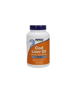 Tresčia pečeňový olej, 1000 mg extra silný - 180 mäkkých kapsúl