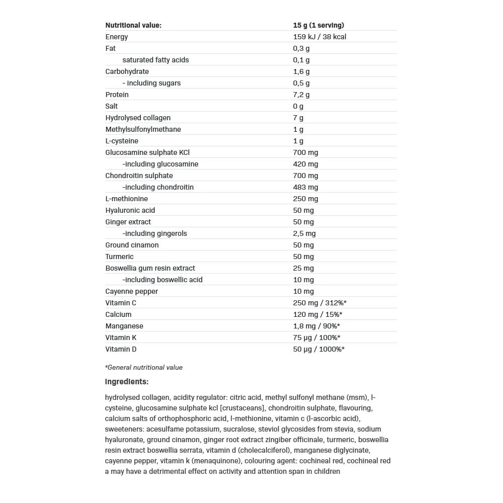 Kolagén Pro, Jahoda - 400g – Obrázok 3