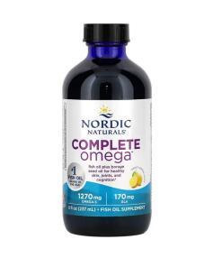 Kompletný Omega, 1270 mg s citrónovou príchuťou - 237 ml