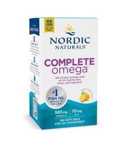 Kompletný Omega, 565 mg Citrón - 180 mäkkých kapsúl