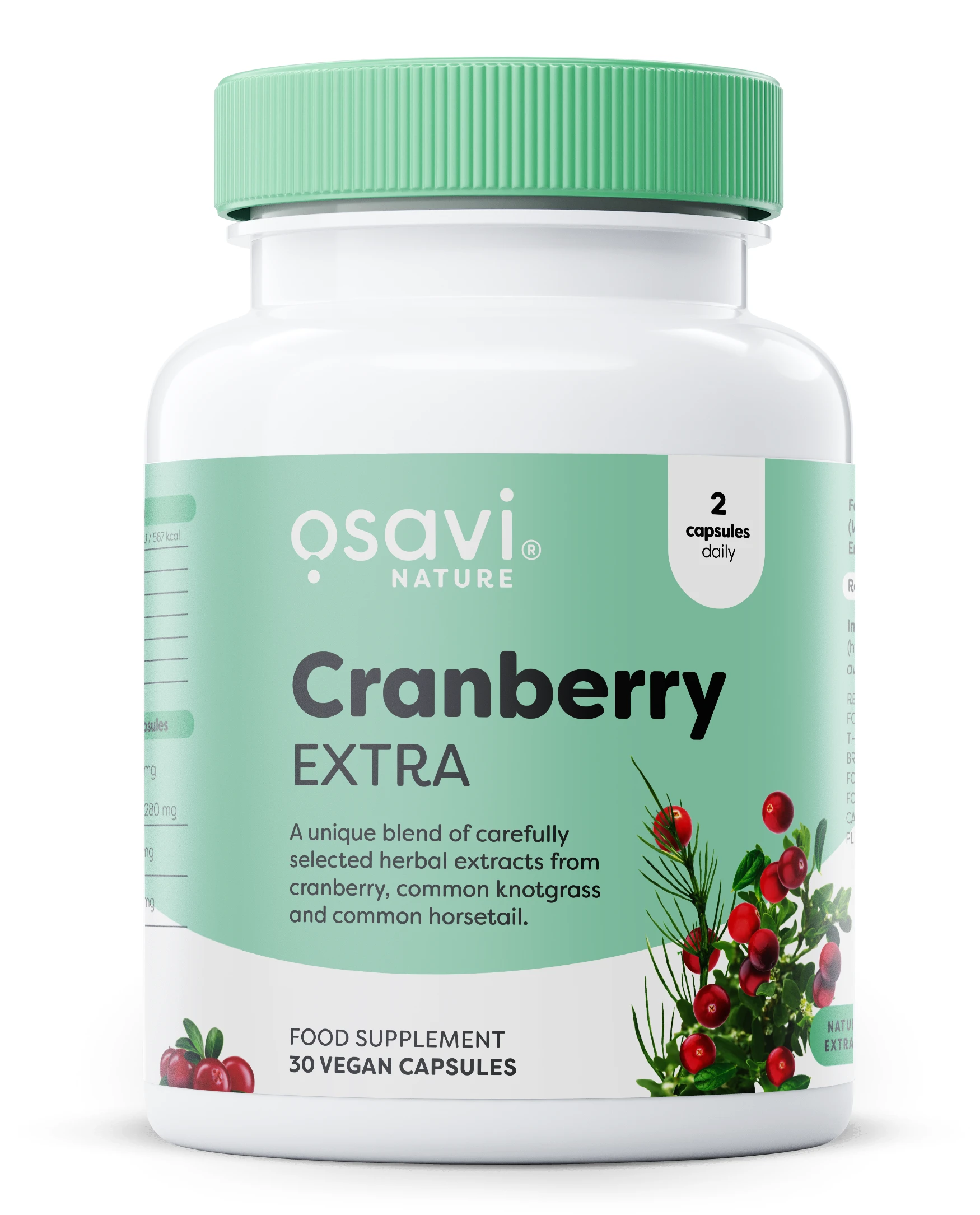 Cranberry EXTRA - Výživový doplnok, 30 vegánskych kapsúl
