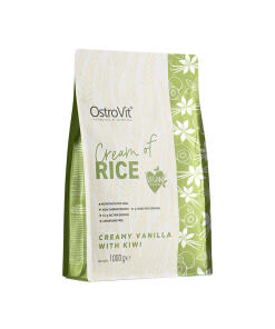OstroVit - Krém z ryže, krémová vanilka s kiwi - 1000g